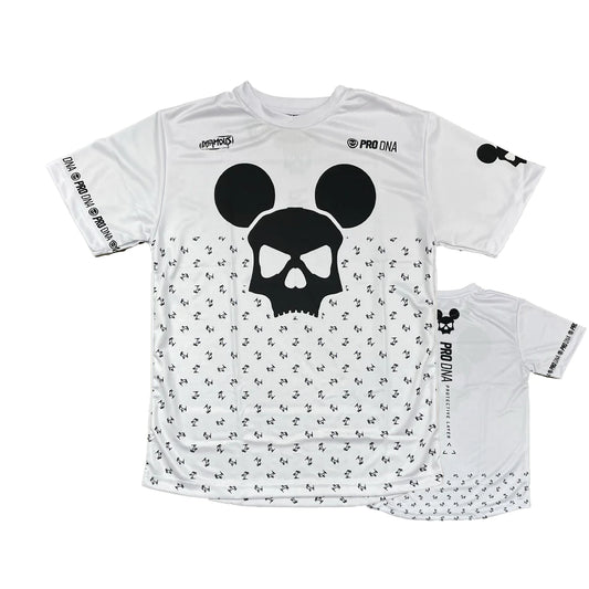 DRYFIT SHIRT - SKULL MOUSE 2022 (WHITE)